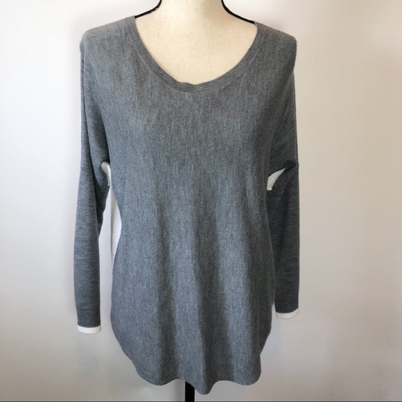 French Connection lightweight color block sweater - Picture 1 of 4